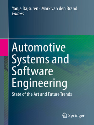 cover image of Automotive Systems and Software Engineering